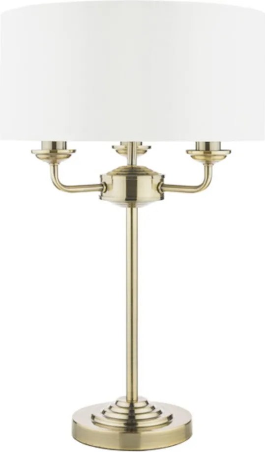 Laura Ashley Sorrento 3655967-Q Asztali lámpa 3x40W/E14 IP20