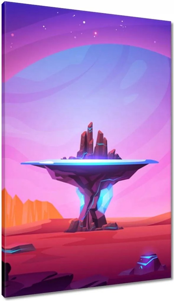 Vászonkép 60x90 Kozmosz bolygó