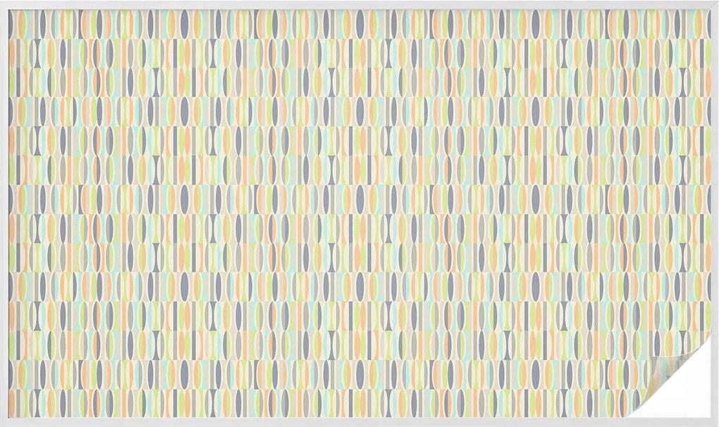 Tejfólia Ablaküveg Védelem és Adatvédelem Ovális minták 200x116 cm