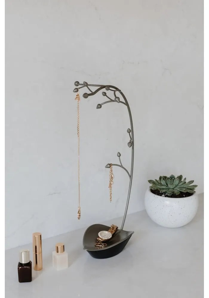 Orchid ezüstszínű ékszertartó állvány - Umbra