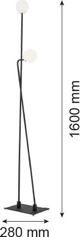 Argon FARON 893 Állólámpa 2x6W/G9 IP20