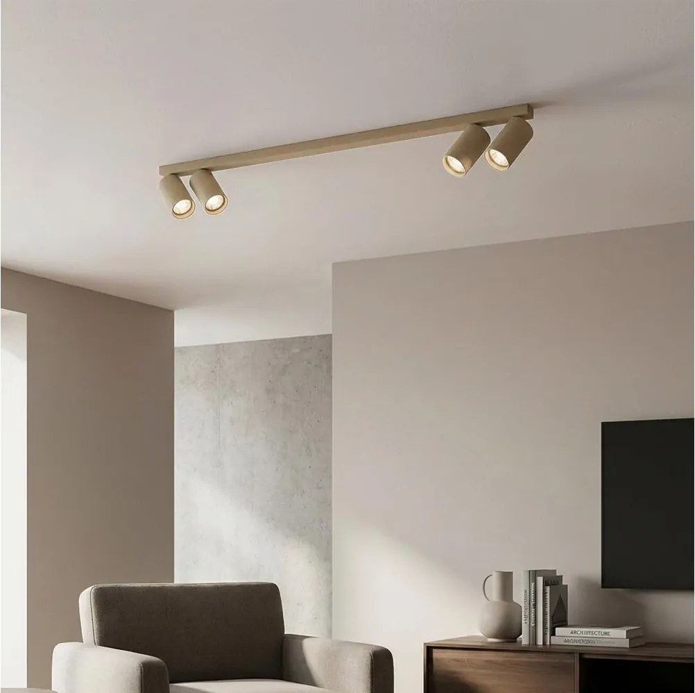 Brilagi - SELE LONG spotlámpa 4xGU10/30W/230V bézs