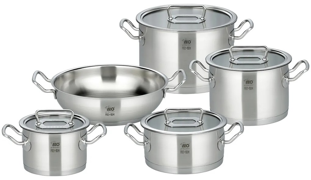 Elo 40995 Premium 5 részes rozsdamentes acéledénykészlet Gourmet Plus