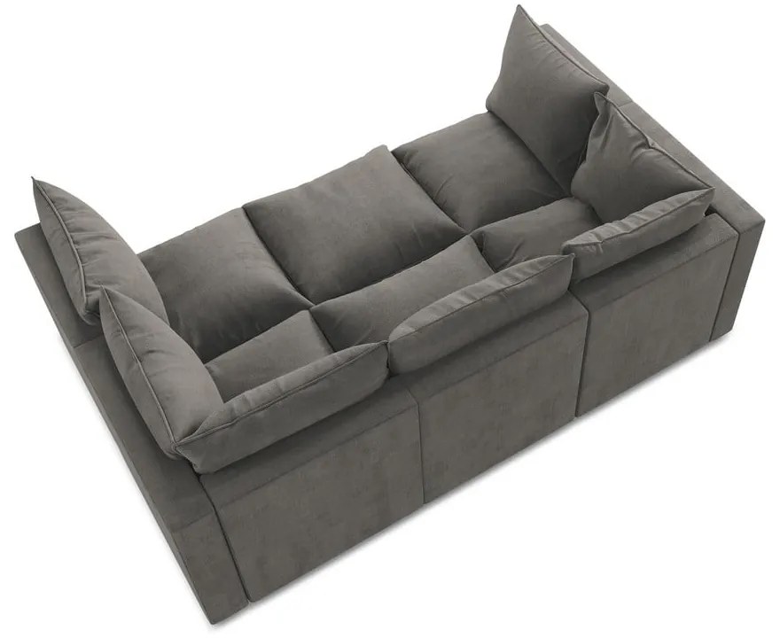 Sötétszürke kanapé 255 cm Manao – Makamii