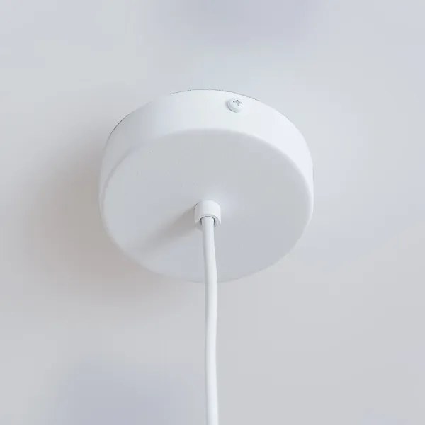 Kábeles csillár ETNA II 1xE27/15W/230V átm. 18,5 cm fehér