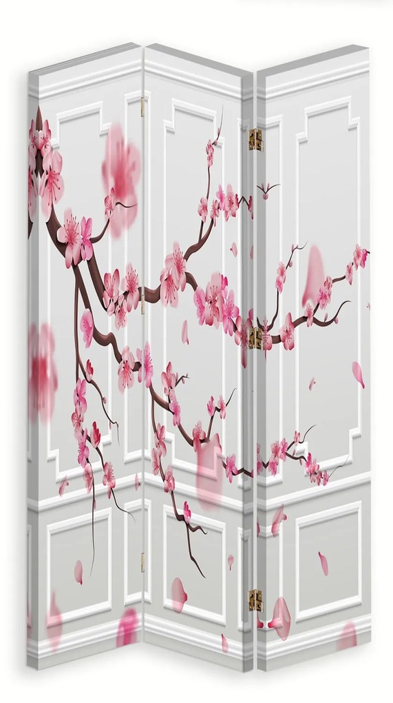 Gario Paraván Cseresznyevirág Méret: 145 x 170 cm, Kivitelezés: Klasszikus paraván