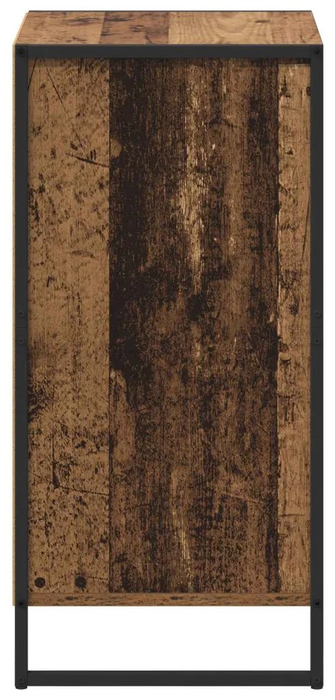 Széf fiókkal Öreg fa 81 x 36 x 150.5 cm Faanyag