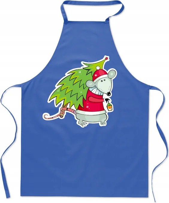Konyhai kötény Egér Karácsonyfa Ajándék