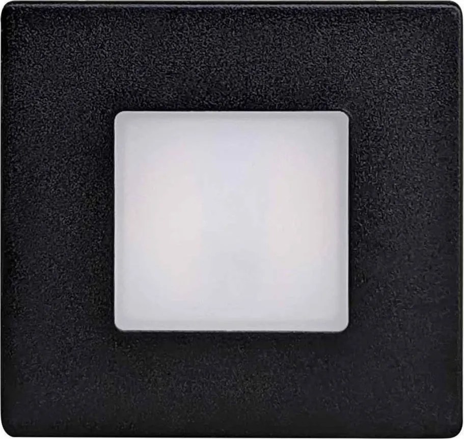 LED kültéri lépcsővilágító lámpa LED/1,7W/230V 3000/4000/6000K IP54 fekete