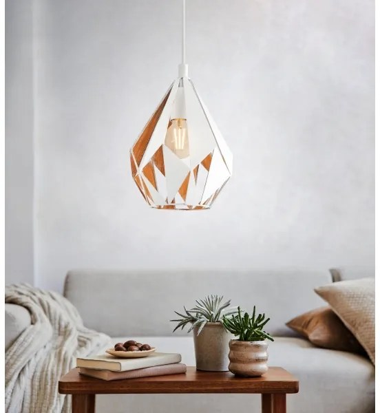 Eglo 43001 - Csillár zsinóron CARLTON 1xE27/60W/230V