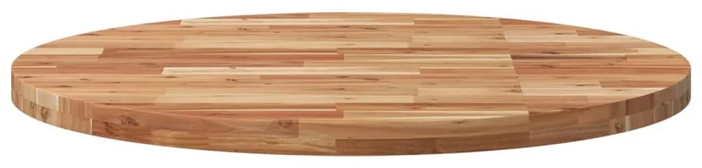 kerek tömör akácfa asztallap Ø90 x 4 cm