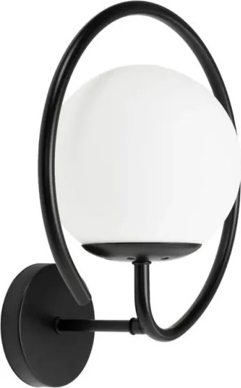 MORETTI MO8697 AURORA Fekete Színű Fali Lámpa 1xE27 60W IP20