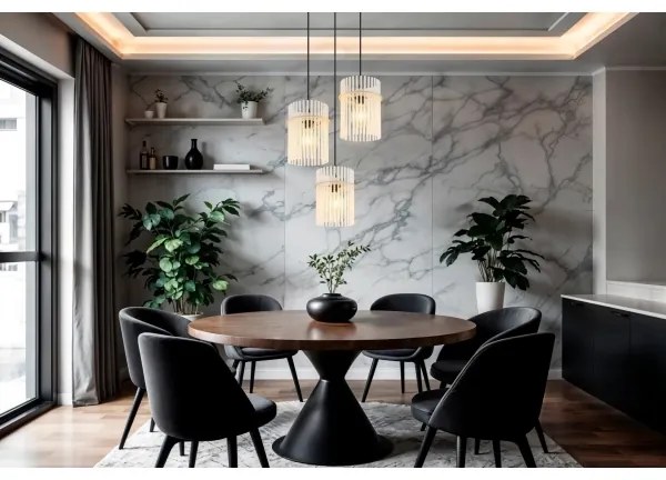 Globo 15698-3HRB - Kábeles csillár GORLEY 3xE27/60W/230V