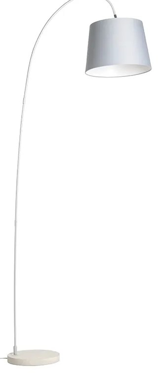 Modern ívlámpás szürke árnyékolóval - Bend