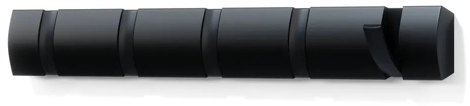 Fekete nyárfa fali fogas Flip – Umbra