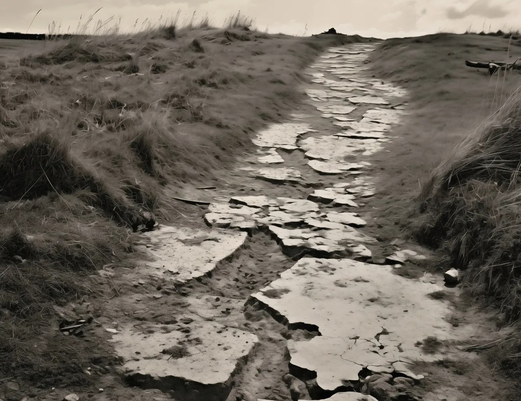 Poszter 65x50cm Memóriaút a dűnék között