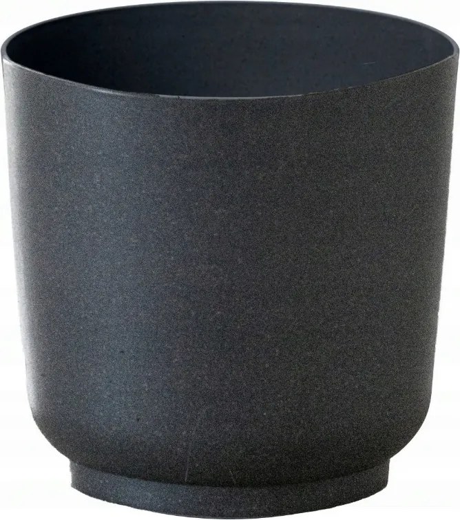 Kerek takaróponyva Satina Eco Wood 17cm Fekete