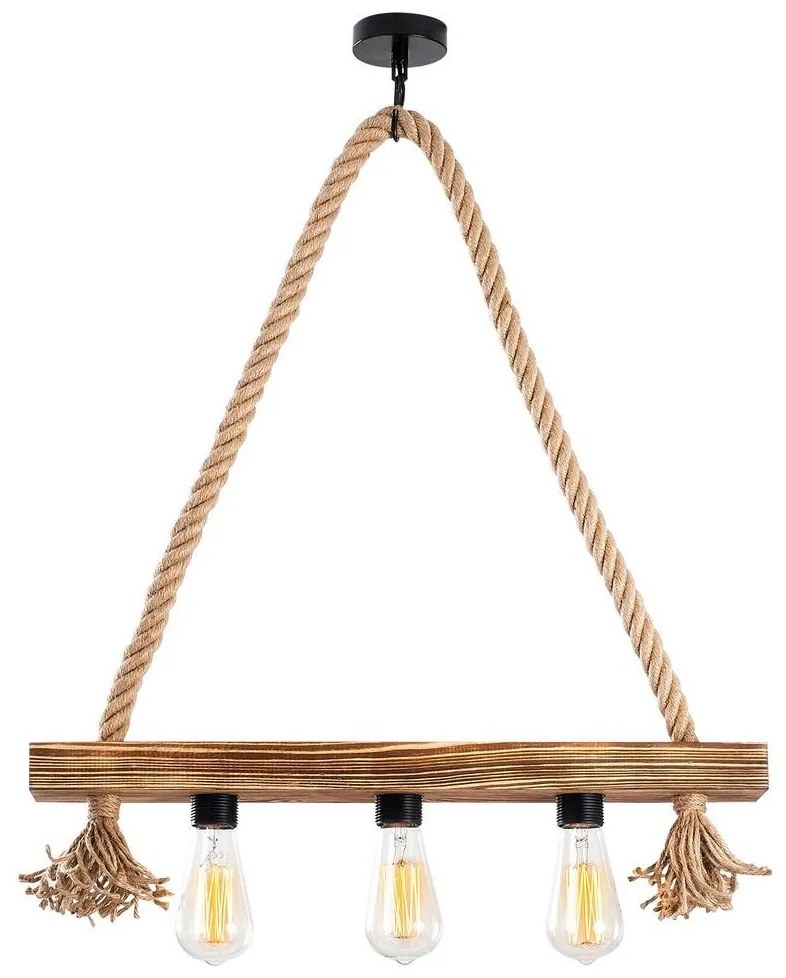 Csillár zsinóron EREBOS 3xE27/40W/230V