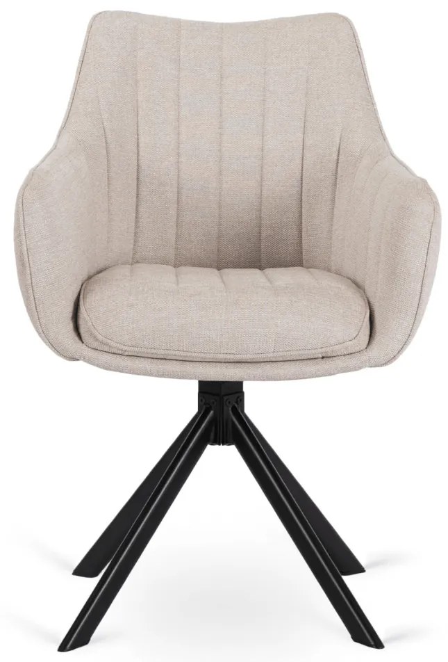 Forgó Étkezőszék Krém Színben. MUMBAI