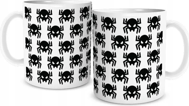 Bögre Halloween Pókok Ajándék