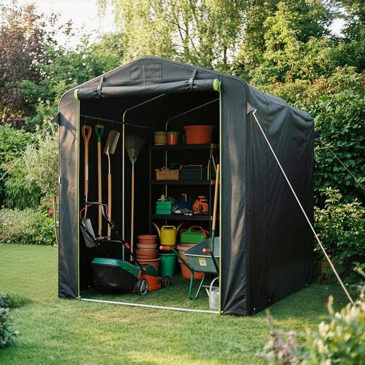 Juskys Tároló sátor M - antracit