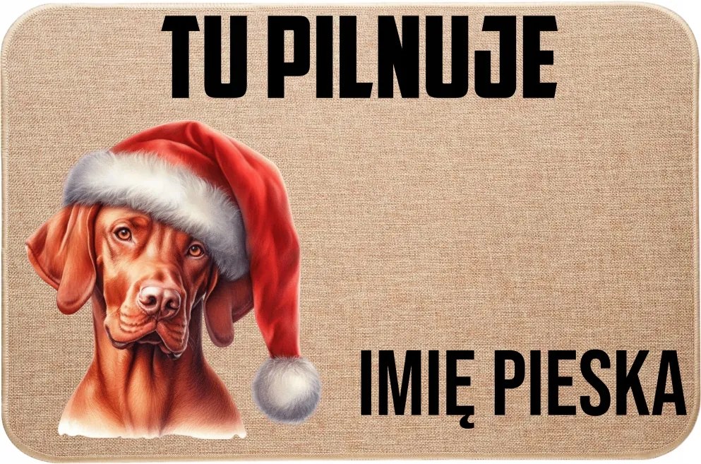 Karácsonyi Ágynemű Lábtörlő Lábszőnyeg Itt Őrök Név Wyżeł