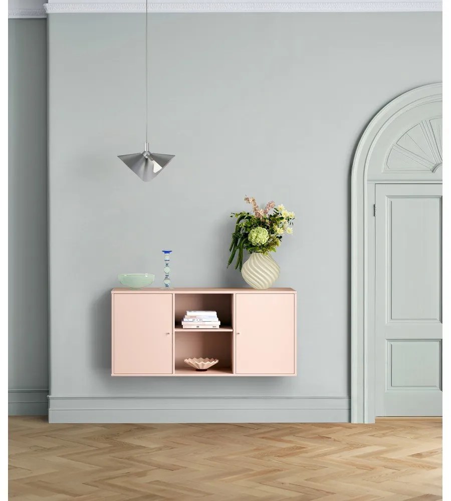Világos rózsaszín függő komód 133x61x42 cm Mistral – Hammel Furniture