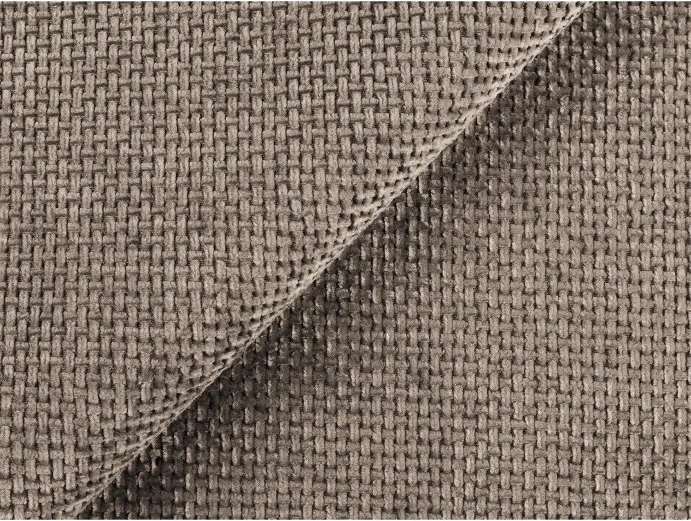 Bézs zsenília kinyitható-tárolóhelyes sarokkanapé (bal oldali-L alakú) Kona – Makamii