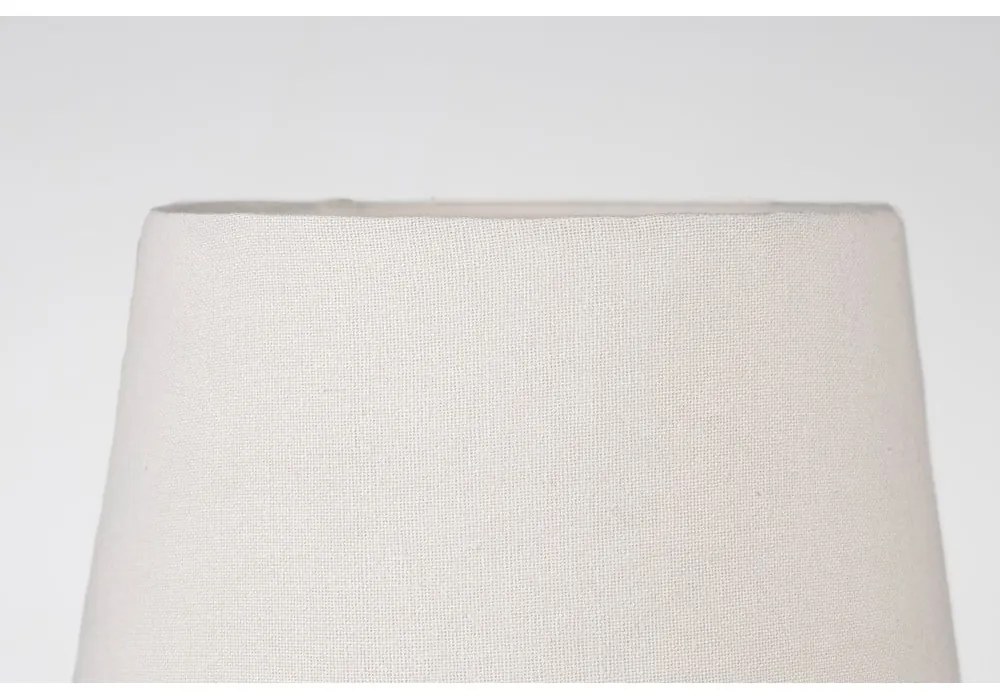 Fekete-bézs asztali lámpa Aysa - White Label