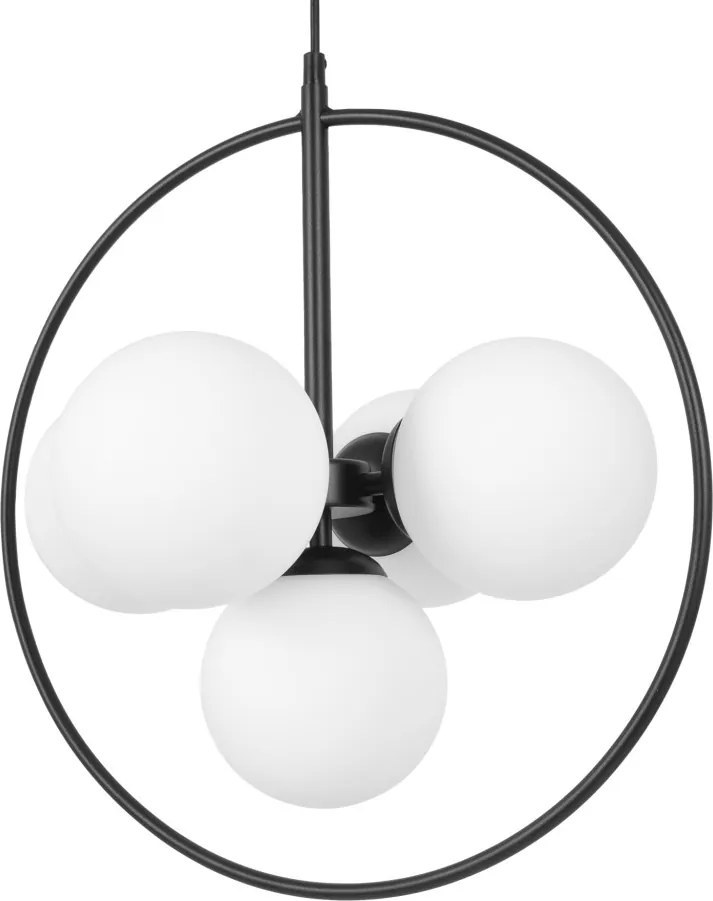 KAJA K-3838 INEZ Fekete Színű Függeszték 5xE14 10W IP20