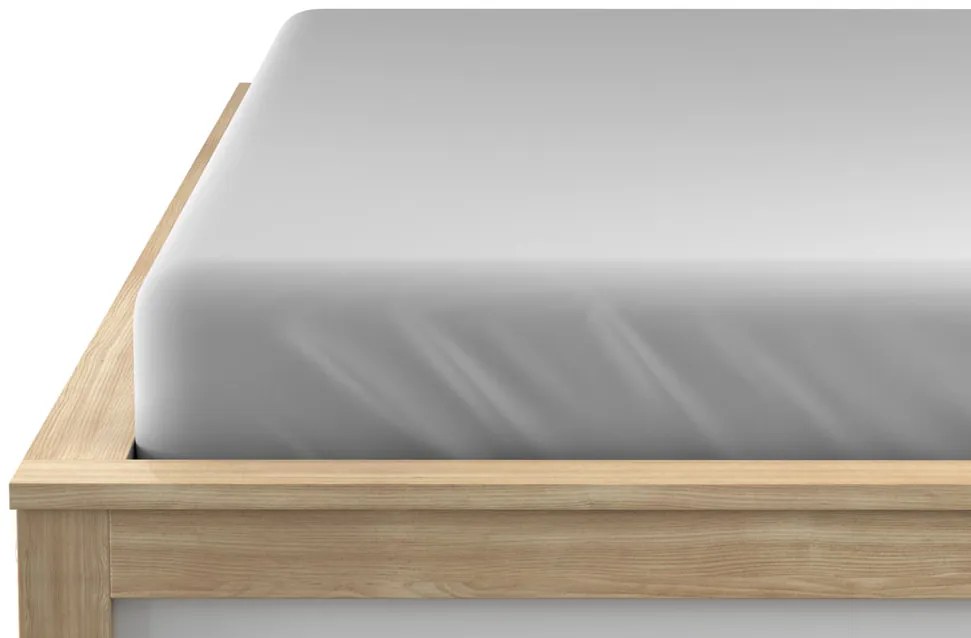 Mikroszálas lepedő világosszürke 90 x 200 cm