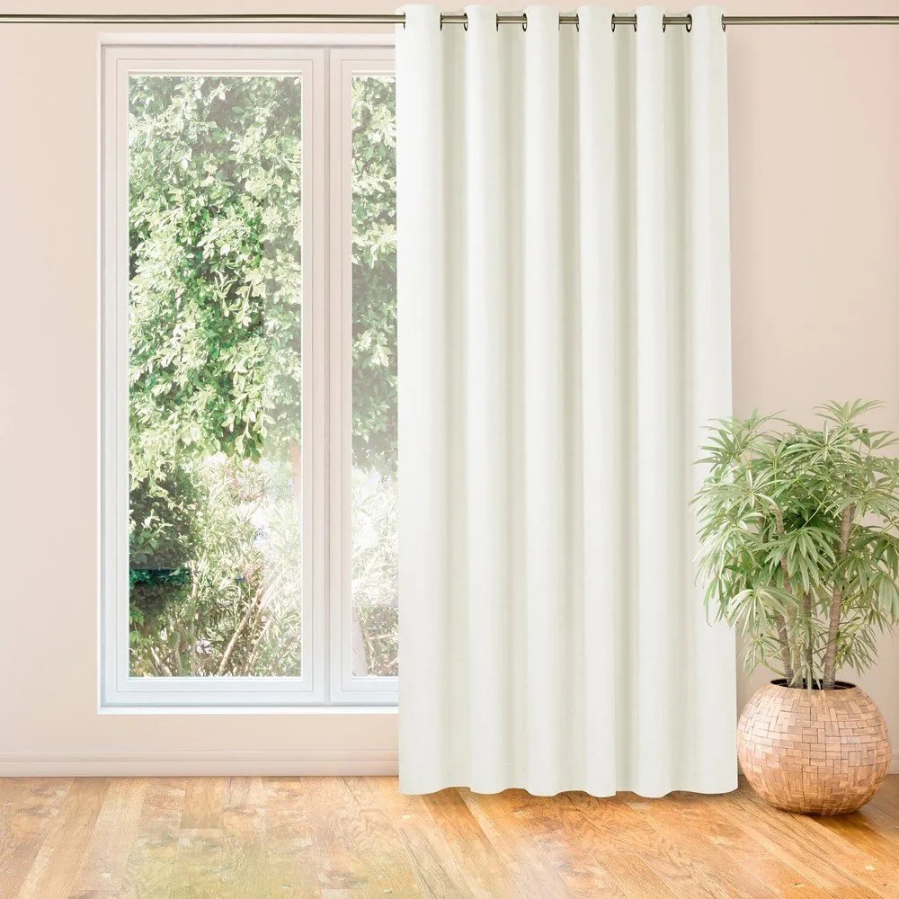 Krémszínű függöny 140x225 cm Milana – Homede