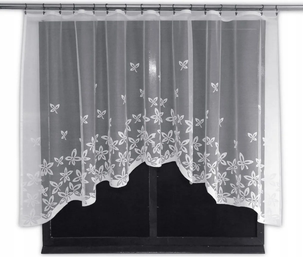 Mg Függöny 3810 Ív Fehér 310x130 szalaggal lengyel