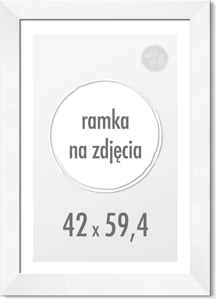 Képkeret 59,4x42 cm 42x59,4 A2 Fehér