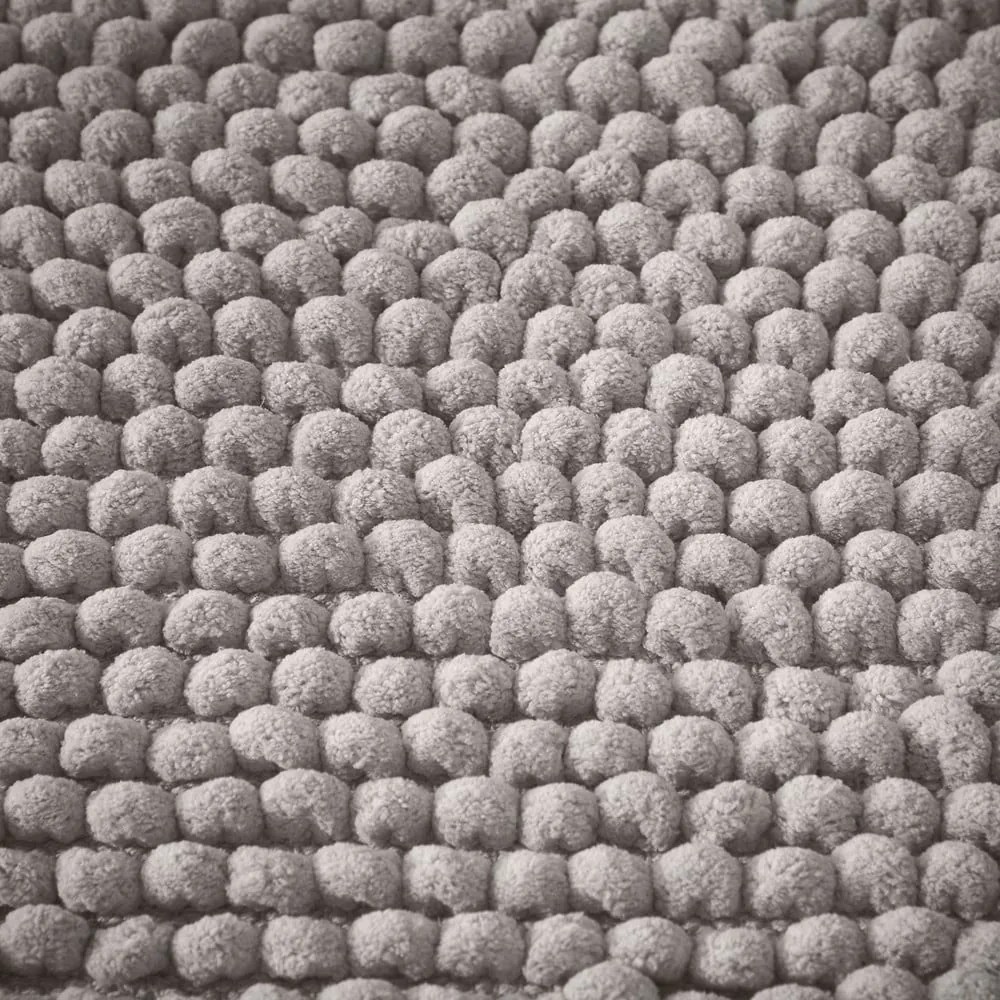 Szürke fürdőszobai kilépő 50x120 cm Aspen Bobble – Bianca