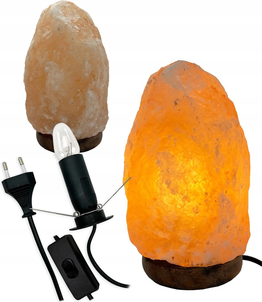 Nagy Himalája Sólámpa 5-7kg Természetes Rózsaszín Levegő Ionizátor