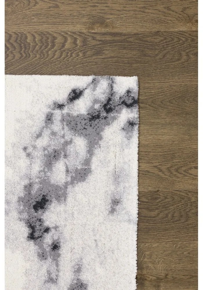 Krémszínű gyapjú szőnyeg 133x180 cm Volakas – Agnella