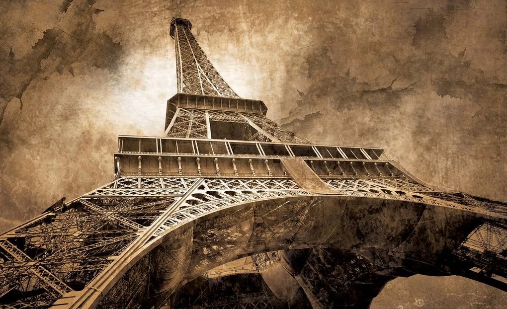 Fotótapéta - Eiffel-torony Párizsban (152,5x104 cm)