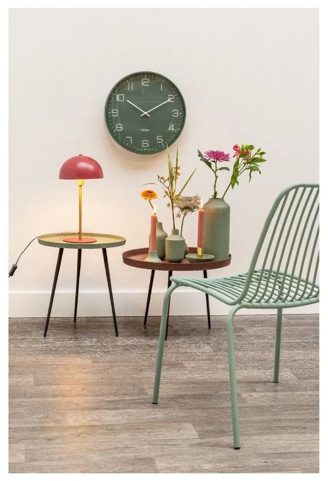 Lofty zöld falióra, ø 40 cm - Karlsson