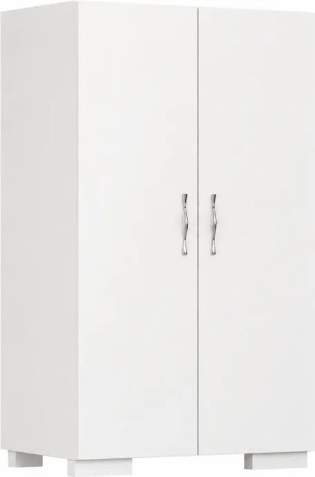 Cipősszekrény, fehér, 60 cm