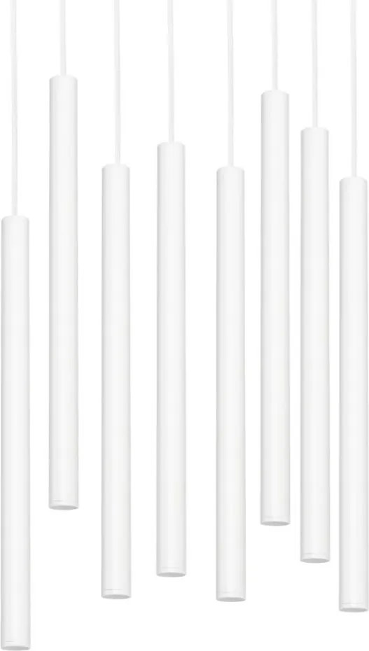 KASPA 11168801 ROLL Modern Led Függesztett Lámpa Fehér LED IP20
