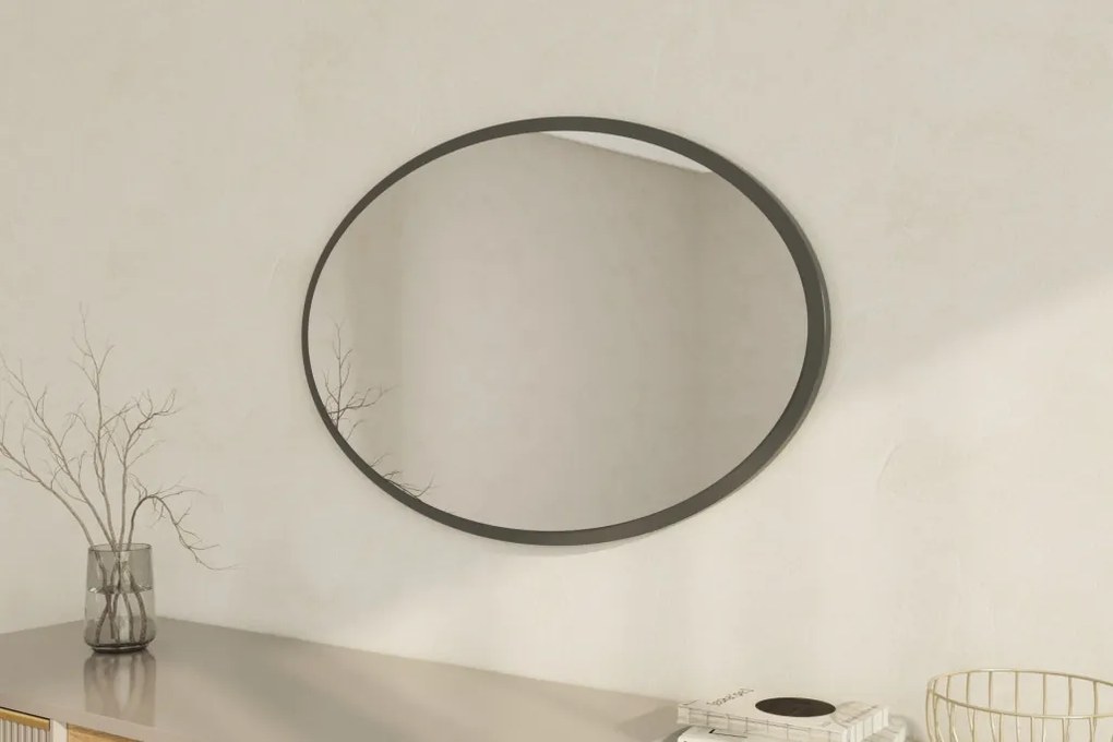 Beyo tükör, antracit, 60 cm