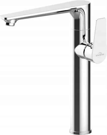 Magas Króm Mosdócsaptelep Mozgatható Kifolyócsővel Oldalsó Fogantyúval Invena