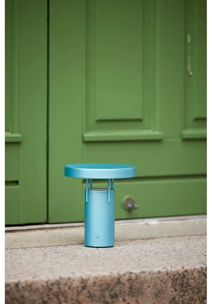 Kék LED dimmelhető asztali lámpa (magasság 20 cm) BringMe – Hübsch