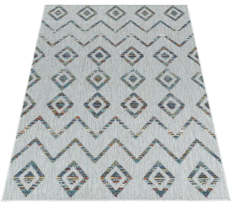 Világosszürke kültéri szőnyeg 200x290 cm Bahama – Ayyildiz Carpets