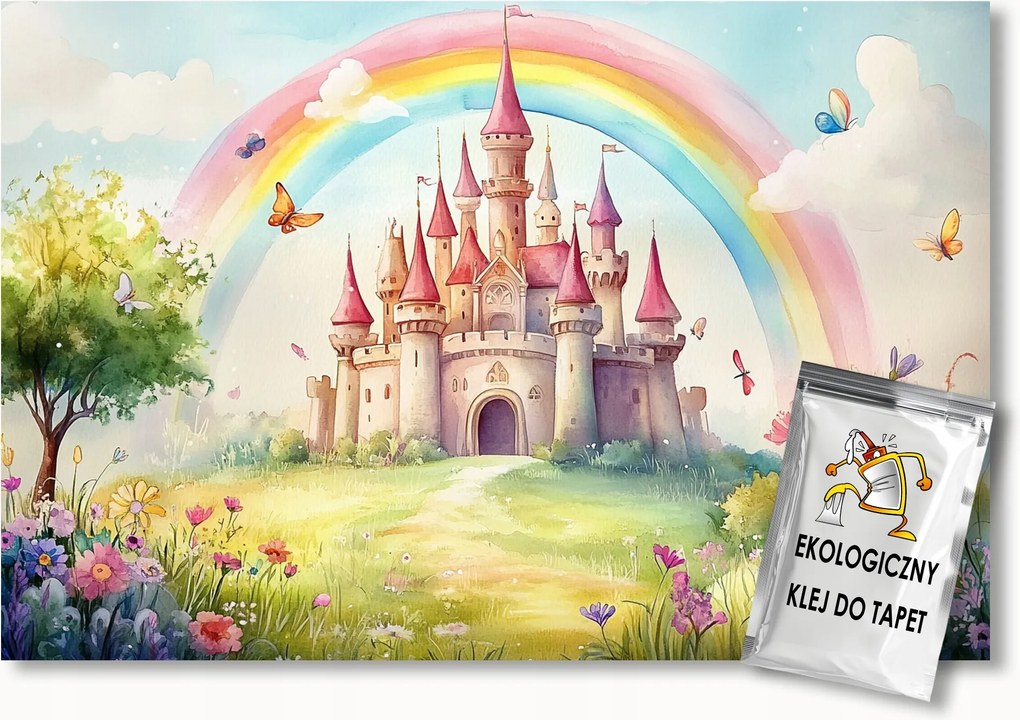 Fotótapéta Flizelina Gyerekek Kastély Palota Királyság Mese 300x210 ragasztó