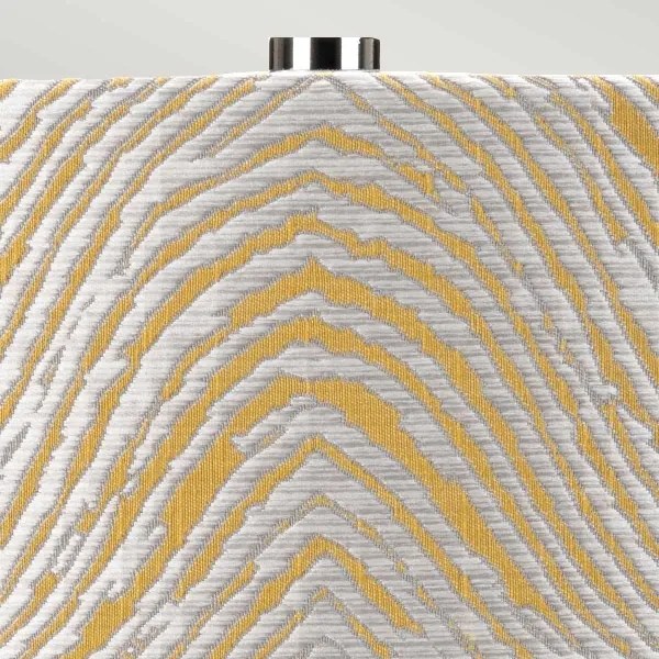 Elstead MILO-PN-TL-PSM - Asztali lámpa MILO 1xE27/60W/230V szürke/arany