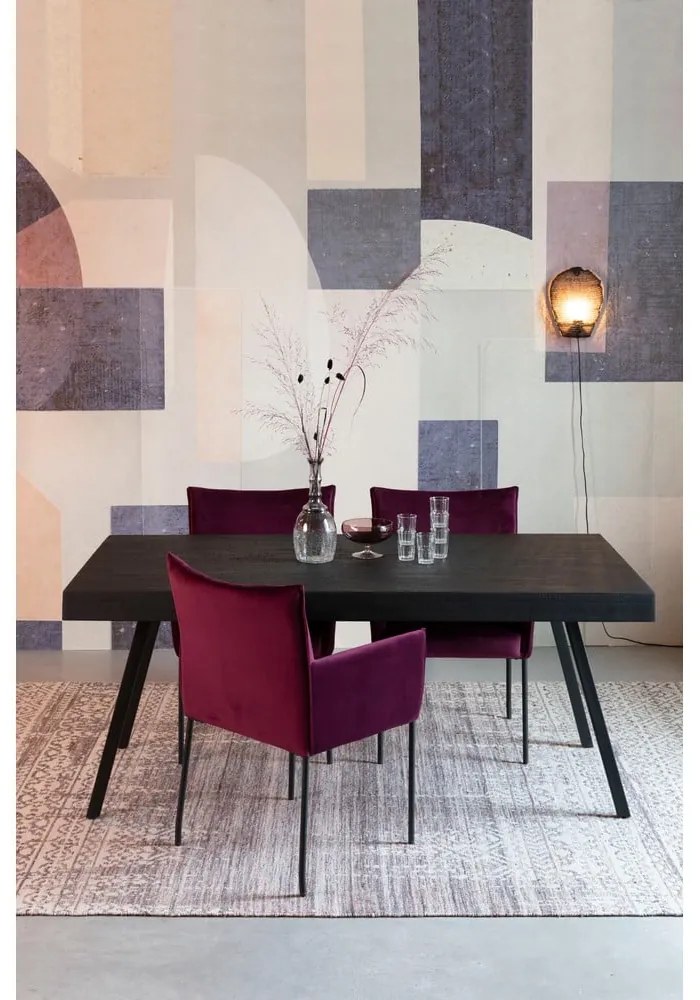 Teakfa étkezőasztal 90x180 cm Suri – White Label