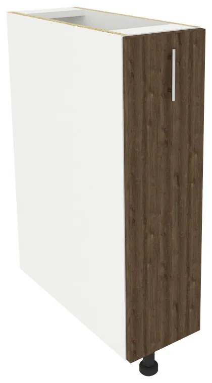 Benita Bronz Tölgy-Fehér 20x50x80 cm N