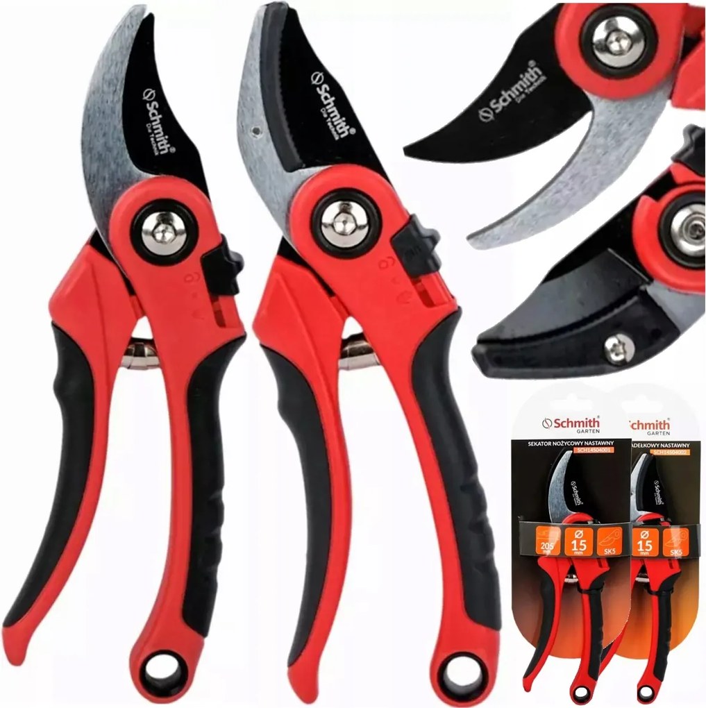 Metszőolló üllő készlet Schmith